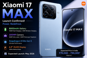 Xiaomi 17 max launch